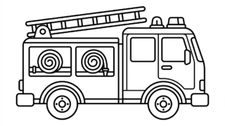 かっこいい消防車